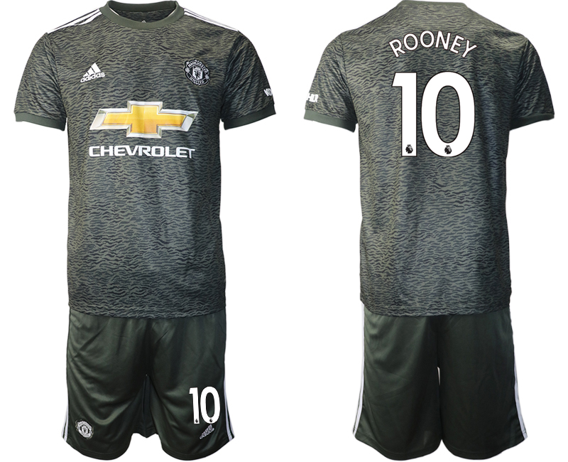 Men 2020-2021 club Manchester United away #10 black Soccer Jerseys->manchester united jersey->Soccer Club Jersey